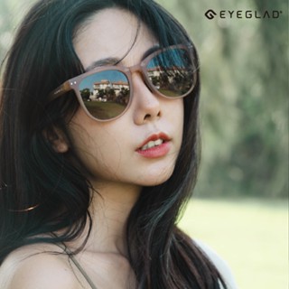 【熱銷補貨 / 輕巧折疊 / 臺灣製造 / EYEGLAD】SunFold 輕量化折疊太陽眼鏡 焦糖棕 (偏光茶片)