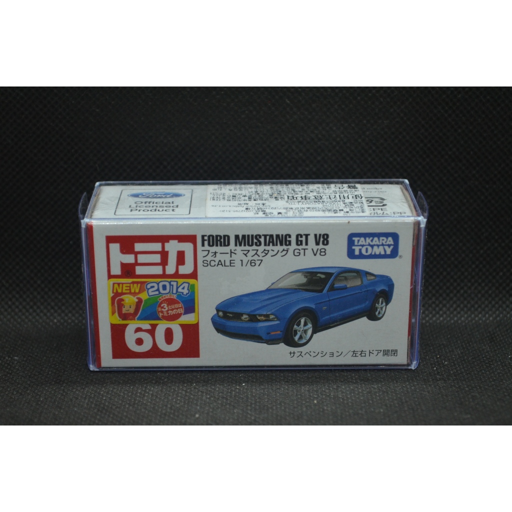 【T'Toyz】 Tomica No. 60 -6 Ford Mustang GT 福特 野馬 全新 新車貼 附膠盒