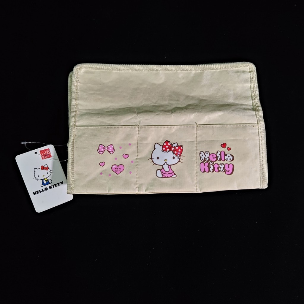 三麗鷗 Hello Kitty 多功能面紙盒 面紙套 面紙盒 質感面紙套 居家收納 收納袋 收納 正版(夾娃娃機商品)