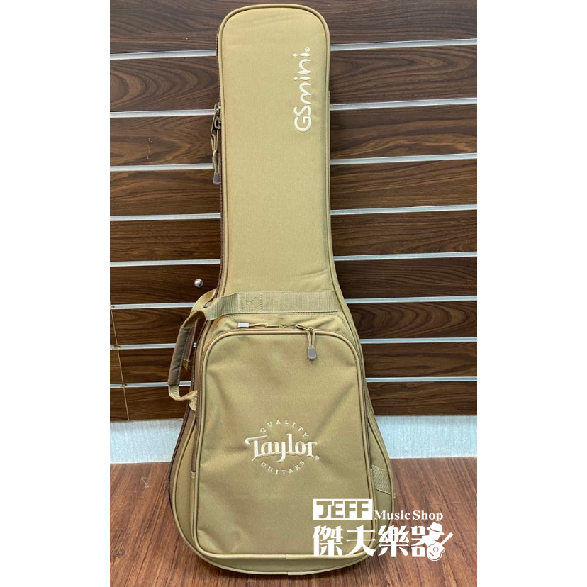 【傑夫樂器行】Taylor 吉他袋 GS Mini 專用 可雙背肩背 可提 TLOP-5100-52 Taylor吉他