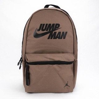 [代購] Nike Air Jordan jumpman 男女 後背包 喬丹 雙肩包 棕 D03690-205