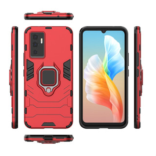 VIVO V29e指環鎧甲黑豹手機殼 X100 Pro車載防摔支架保護套X100支架手機殼
