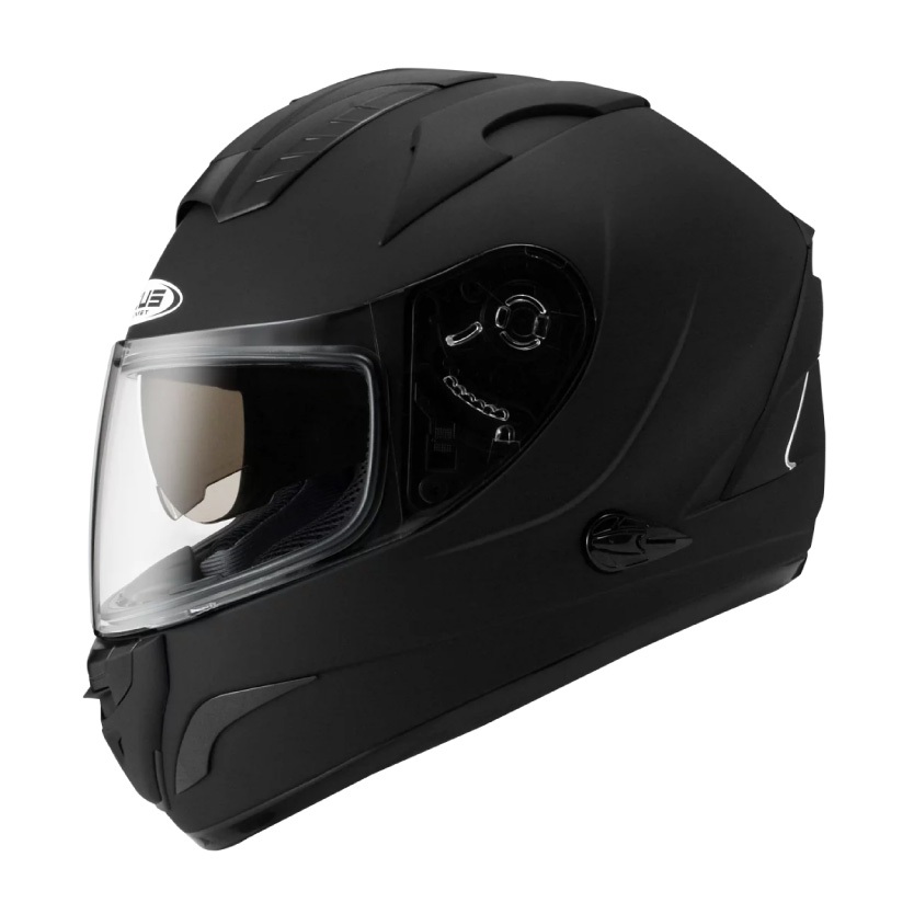 [安信騎士] ZEUS 瑞獅 806F 素色 消光黑 全罩 安全帽 內嵌墨片 空力鰭片 負壓排氣導流