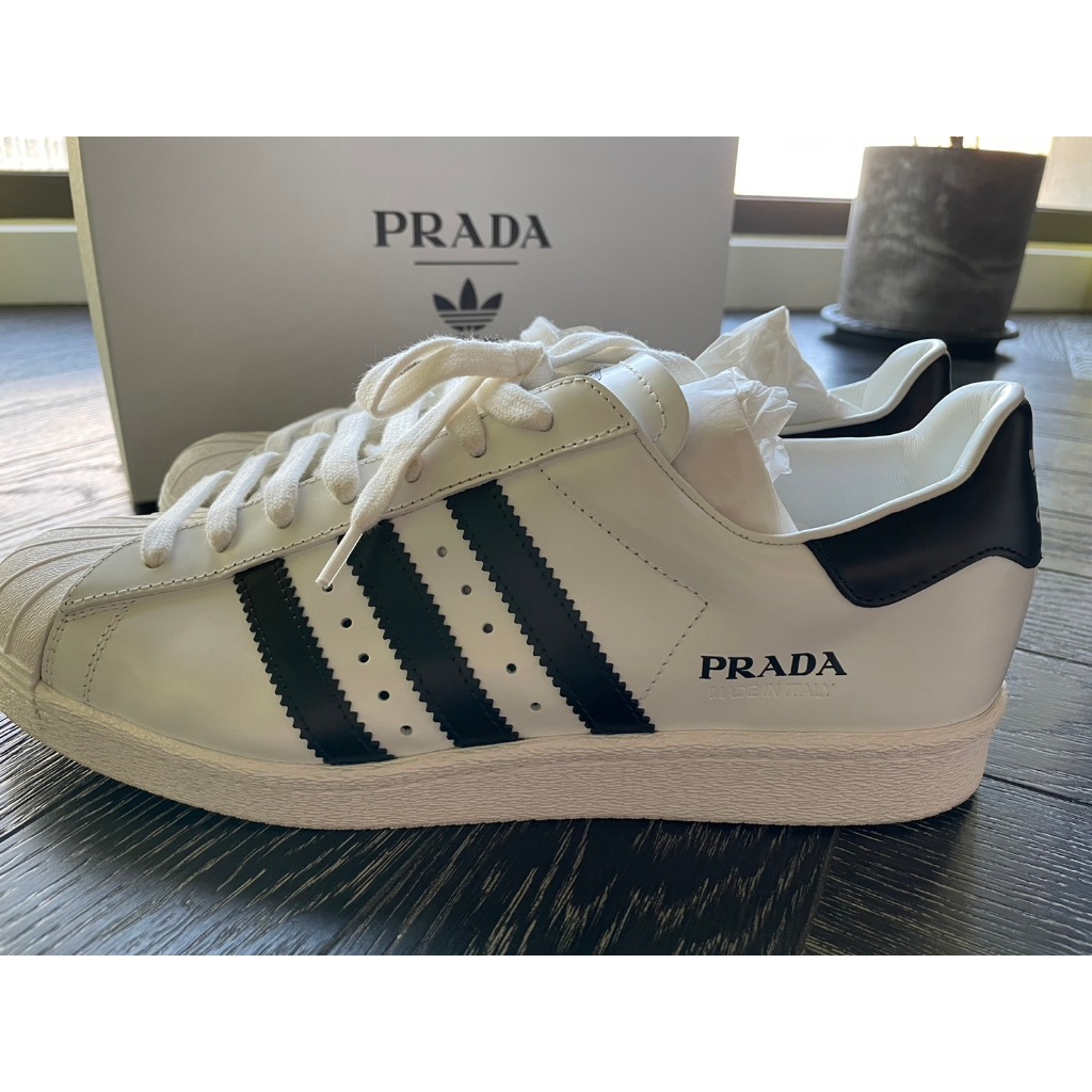 Prada X Adidas Originals Superstar 聯名球鞋 二手