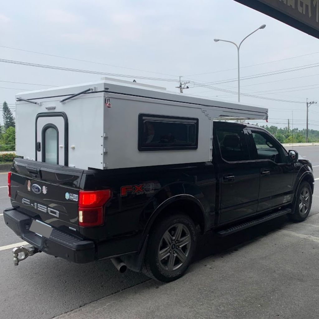 承載式露營車廂｜大型皮卡專用｜軟頂款｜ Truck Camper-LIGHT