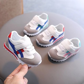 😍新款😍 韓版新款兒童皮面運動鞋 男女童鞋 兒童休閒鞋 嬰兒學步鞋 軟底鞋 百搭小白鞋 防滑透氣 休閒跑鞋