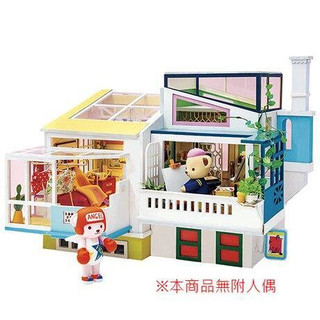 轉蛋概念館 Robotime 木製 泰迪小屋系列 TDW05 Loving Neighborhood 現貨