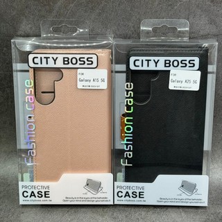 City Boss Samsung A15 A25 A35 5G 手機保護套 側掀皮套 保護套 斜立支架保護殼 手機殼