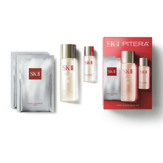 SK-II PITERA精華體驗組(含青春露75ml.亮采化妝水30ml.青春敷面膜2片) 全新