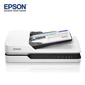 EPSON DS-1630 二合一A4平台饋紙掃描器 ◆雙面高速掃描 ◆操作方便好上手 ◆輕薄機身