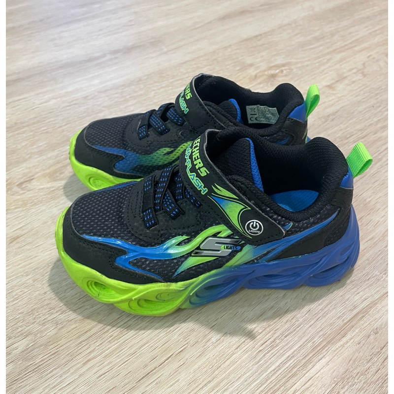 [二手]Skechers兒童電燈運動鞋Thermo-flash