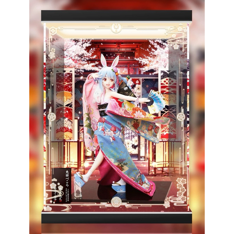 《Yao 挖寶趣》吉德 x Design COCO hololive 兔田佩克拉 全人類兔化計畫 日本人形 專用展示盒