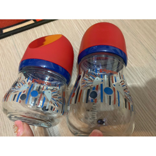 Pigeon貝親奶瓶設計款母乳實感玻璃奶瓶母乳實感玻璃奶瓶厚實寬口徑 80ml/160ml不附奶嘴頭