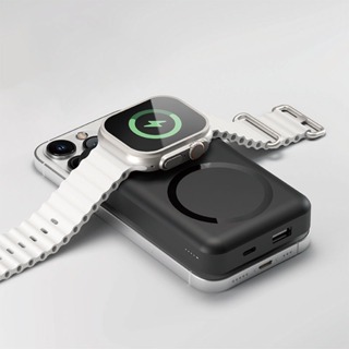 allroundo Pro 模力充 雙面磁吸 Apple Watch 直接充 石墨黑
