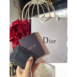 Dior VIP 仿牛皮手機卡包貼專櫃滿額贈品附紙袋