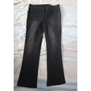 正品 BRAPPERS 黑色 低腰 彈性 小喇叭牛仔褲 size: L S2853