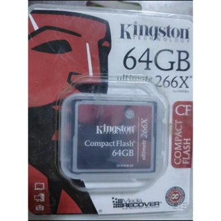 全新適用於金士頓 CF卡 64G 高速單反相機卡 Kingston compact flash 64gb 266x