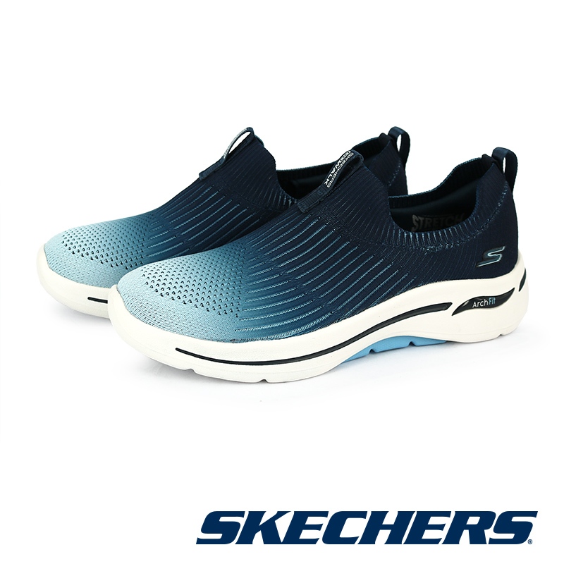【SKECHERS】女 健走系列   GO WALK ARCH FIT - 124885 - 海軍藍 NVLB