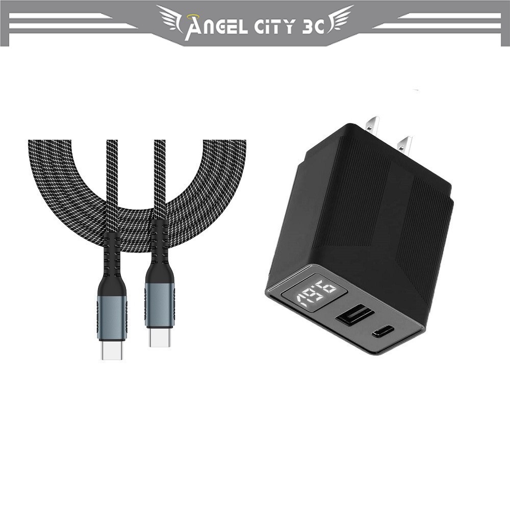 AC【HANG C13】20W QC+PD USB-C 充電器 適用 Lenovo Tab M9 M10 Plus