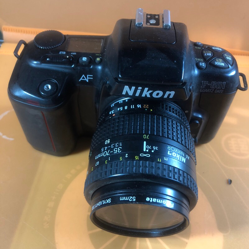 照相機 NIKON  F-601, 好壞不知道,便宜賣