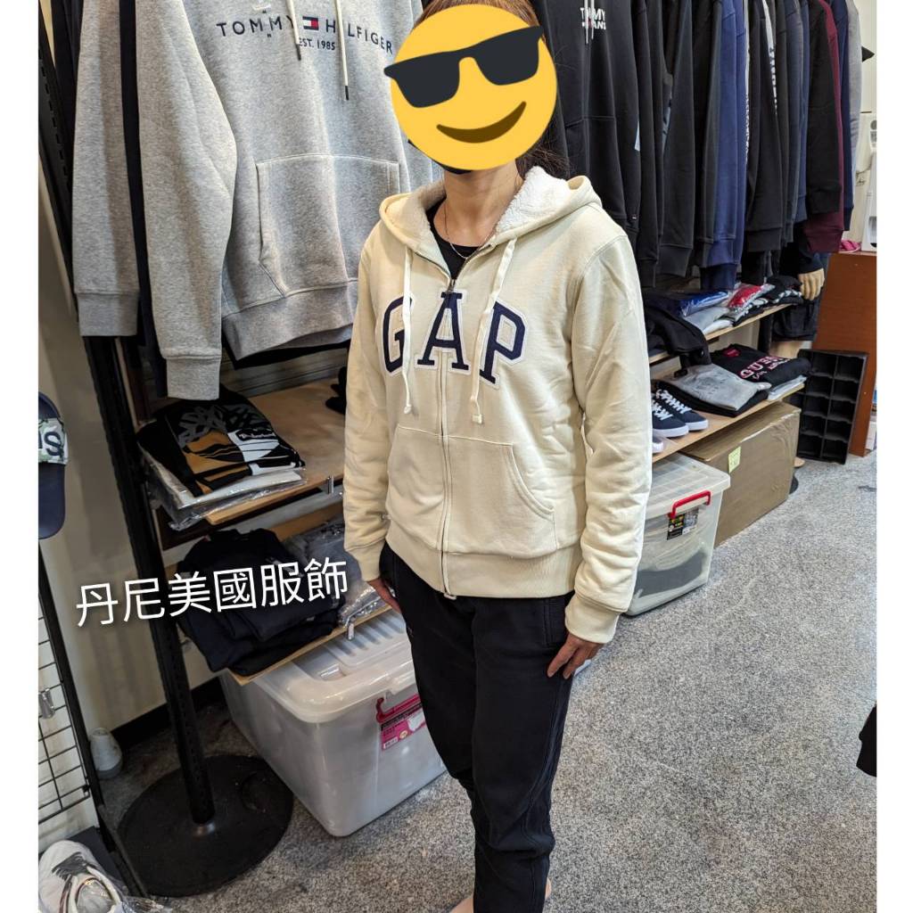 GAP 羔羊毛 厚刷毛外套 連帽外套 帽外套 女款 女版 厚鋪棉 全新正品 現貨秒發