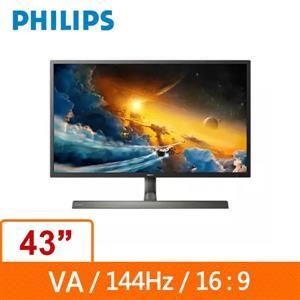 尾牙破盤PHILIPS 439M1RV HDR400 電競 (43型/4K/144Hz/1ms/VA/Type-C)