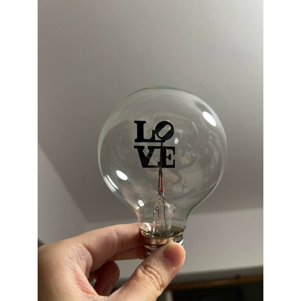 【全新】LOVE愛的電燈泡 點亮愛 Lightbulb of Love 情人 放閃