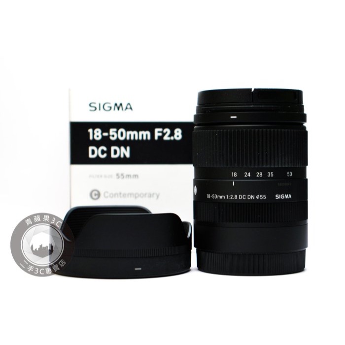 【台南橙市3C】Sigma 18-50mm f2.8 DC DN, Sony E-Mount 二手鏡頭 #85402