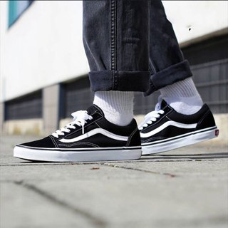 【特價出清 售完即止】VANS Old Skool 黑白經典款 板鞋 帆布鞋 休閒鞋 滑板鞋 男鞋 女鞋