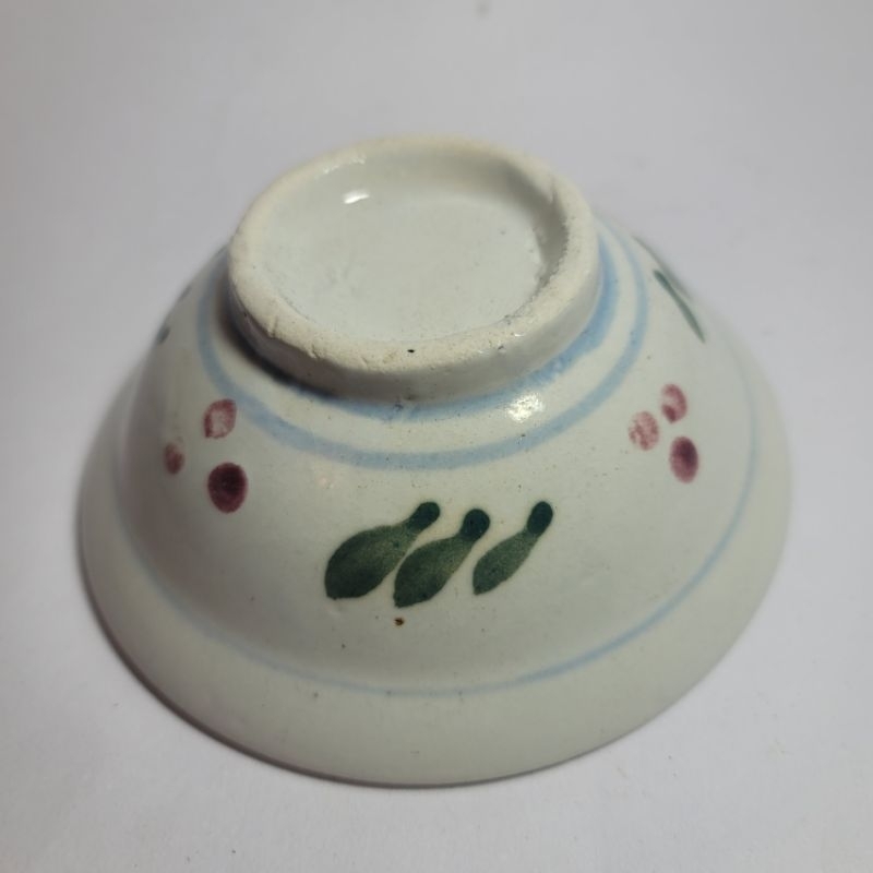 早期 台灣 老碗盤 手繪 小碗