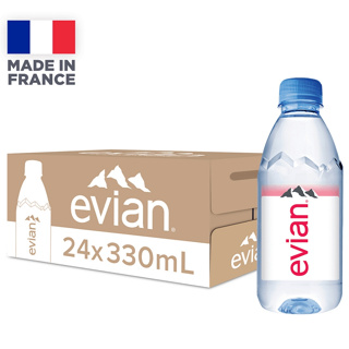 【一單限一箱】evian依雲天然礦泉水PET 330ml*24 #evian#愛為氧#礦泉水#LV#Chanel