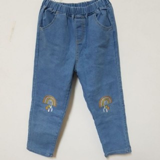 二手童裝有汙: Smile Kids 鬆緊腰牛仔褲 15 (130-140CM)
