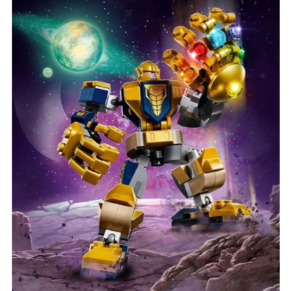 「樂高 軍團」LEGO 復仇者聯盟 Marval 76141 薩諾斯 Thanos Mech 機甲 二手 9成新