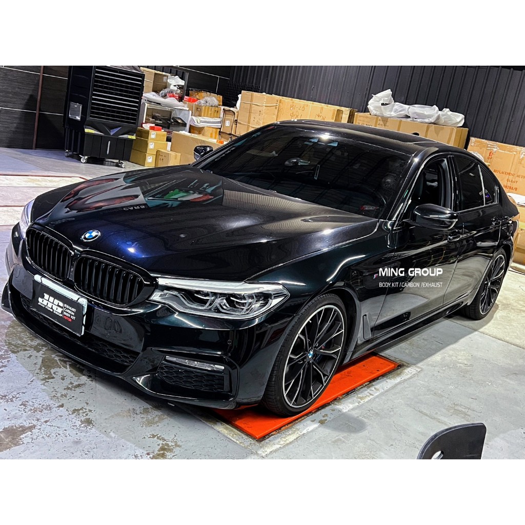 【MING GROUP國際】BMW G30 G31 M5樣式 亮黑後下巴