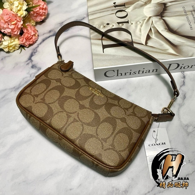 H精品服飾💎COACH 經典滿版老花款 Nolita 19 麻將包 晚宴包✅正品代購