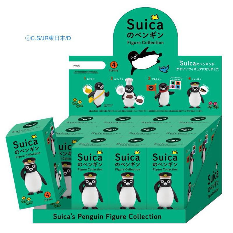 「現貨在台已拆封！」Suica 西瓜卡企鵝盲盒盒玩 重複出清 可交換～