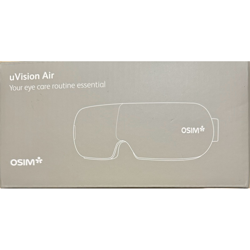 OSIM uVision Air OSIM 護眼樂 OS-1202(眼部按摩/溫熱/氣壓按摩/USB充電/可折疊)