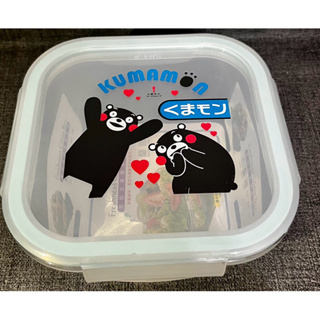 熊本熊 KUMAMON 玻璃保鮮盒（方形）700ml（超商只能寄送6入）