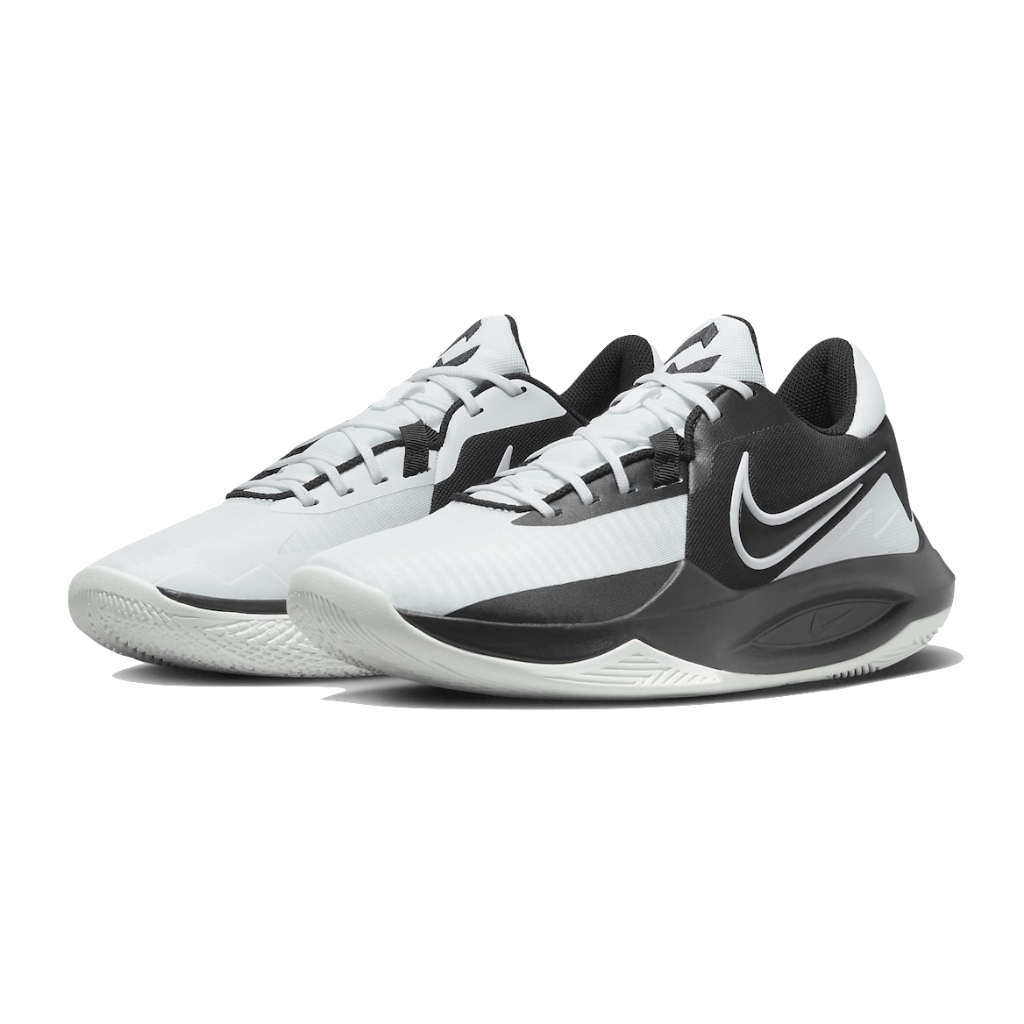 Nike 籃球鞋 Precision 6 男款 運動鞋 男鞋 低筒 運動 訓練 舒適 緩震 白黑 DD9535-007