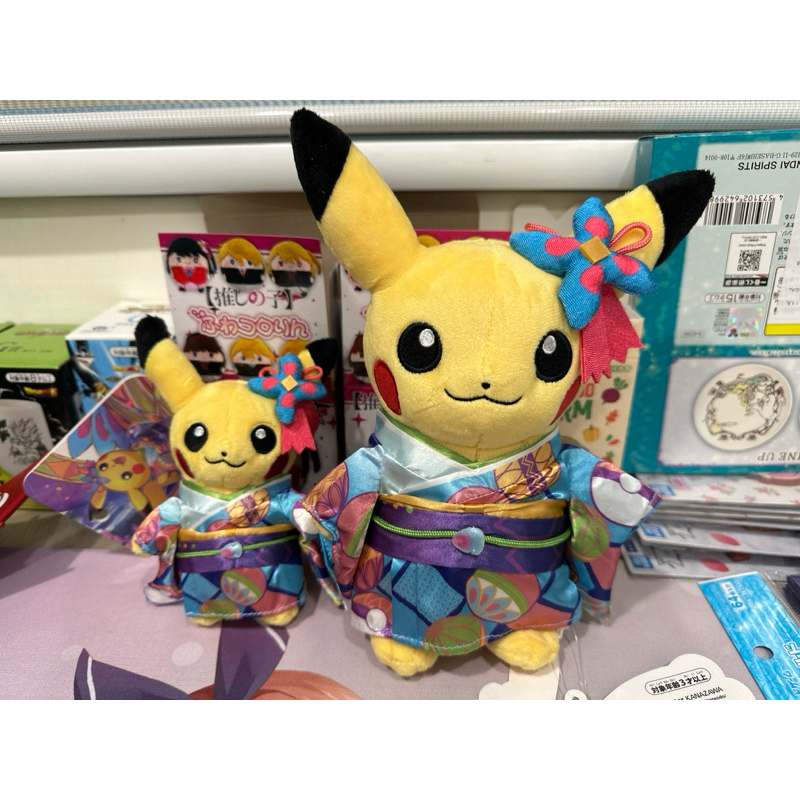 寶可夢中心 神奇寶貝 金澤限定 和服 皮卡丘 玩偶 吊飾 全新日本購入