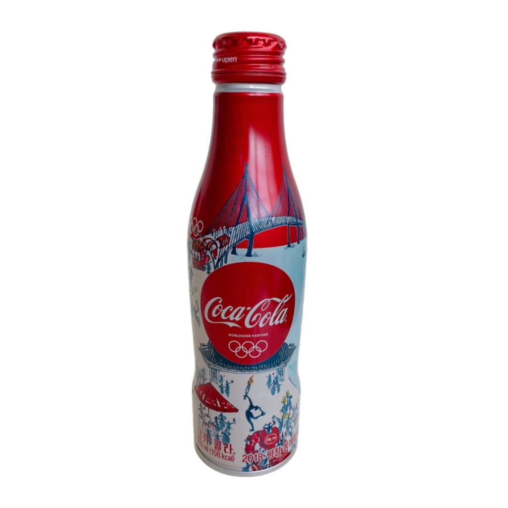 韓國可口可樂 平昌冬奧 限量可樂鋁罐 250ml  收藏用
