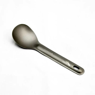 美國 TOAKS Titanium Short Handle Spoon 超輕短版鈦湯匙千橡樹SLV-10
