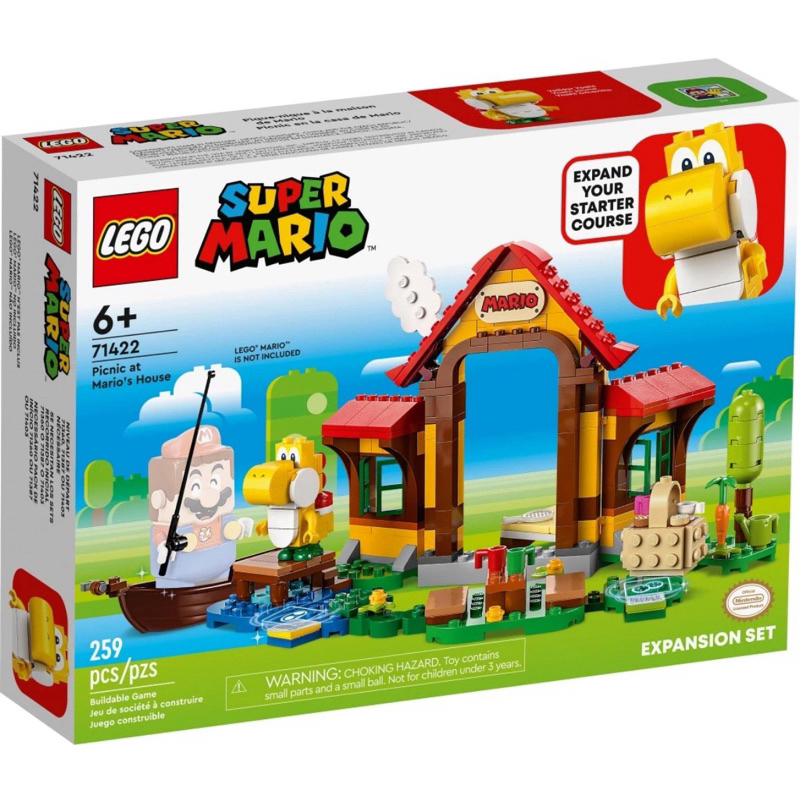 ❗️現貨❗️《超人強》樂高LEGO 71422 瑪利歐之家野餐趣 超級瑪利歐系列