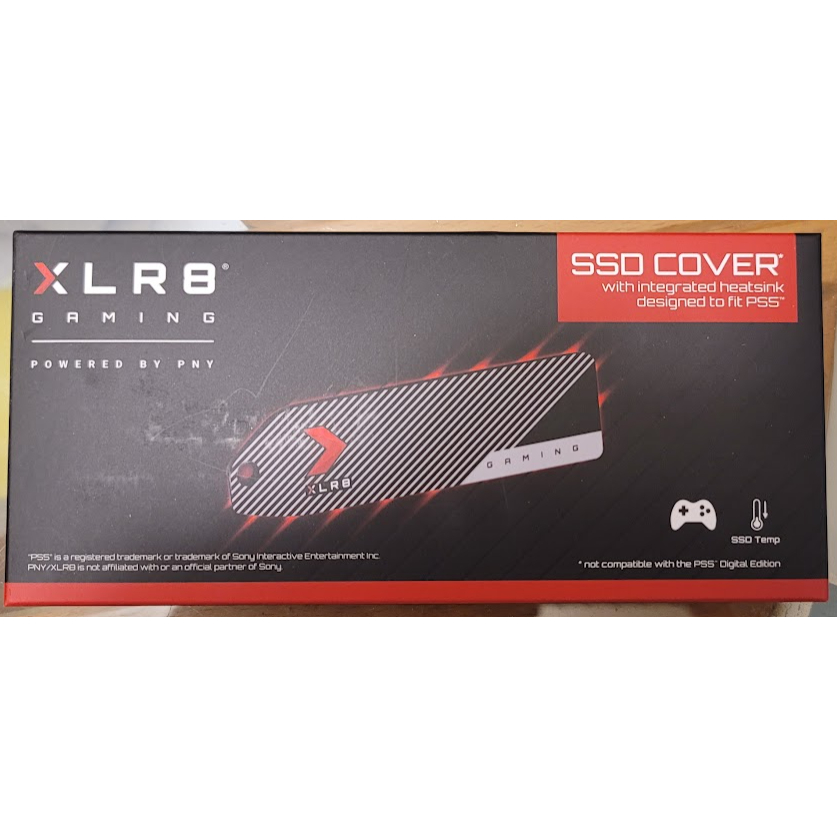 PNY XLR8 光碟版/數位版PS5專用 SSD散熱片