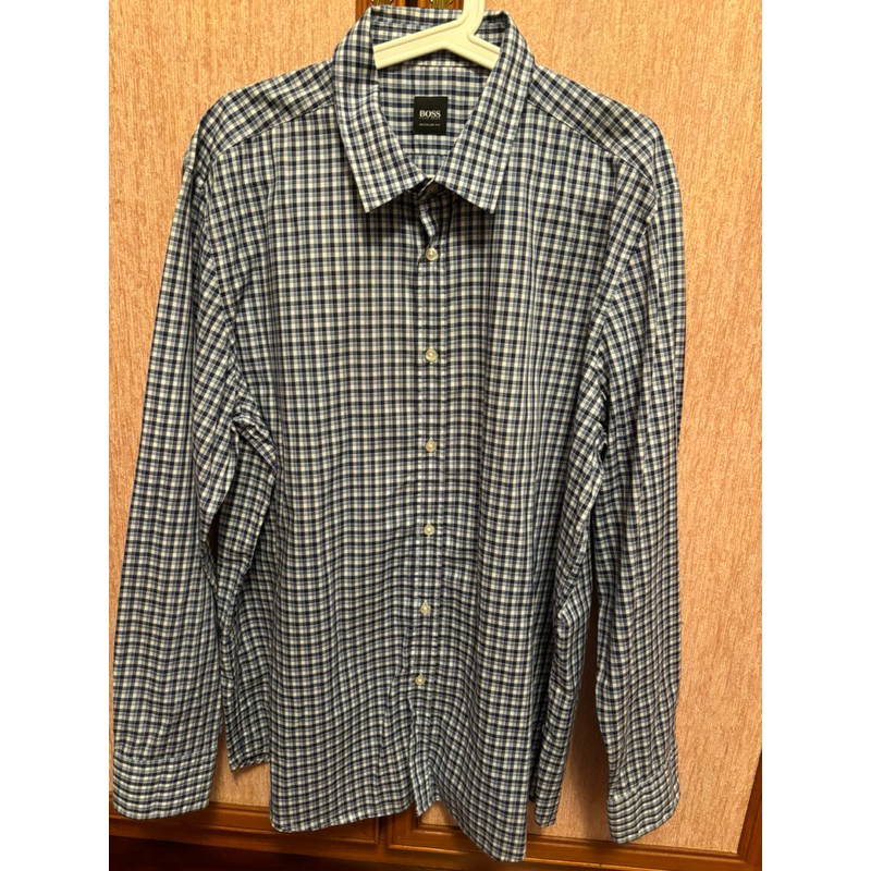 [二手衣］(G)Hugo Boss 男性襯衫Regular（原價約3,000台幣）