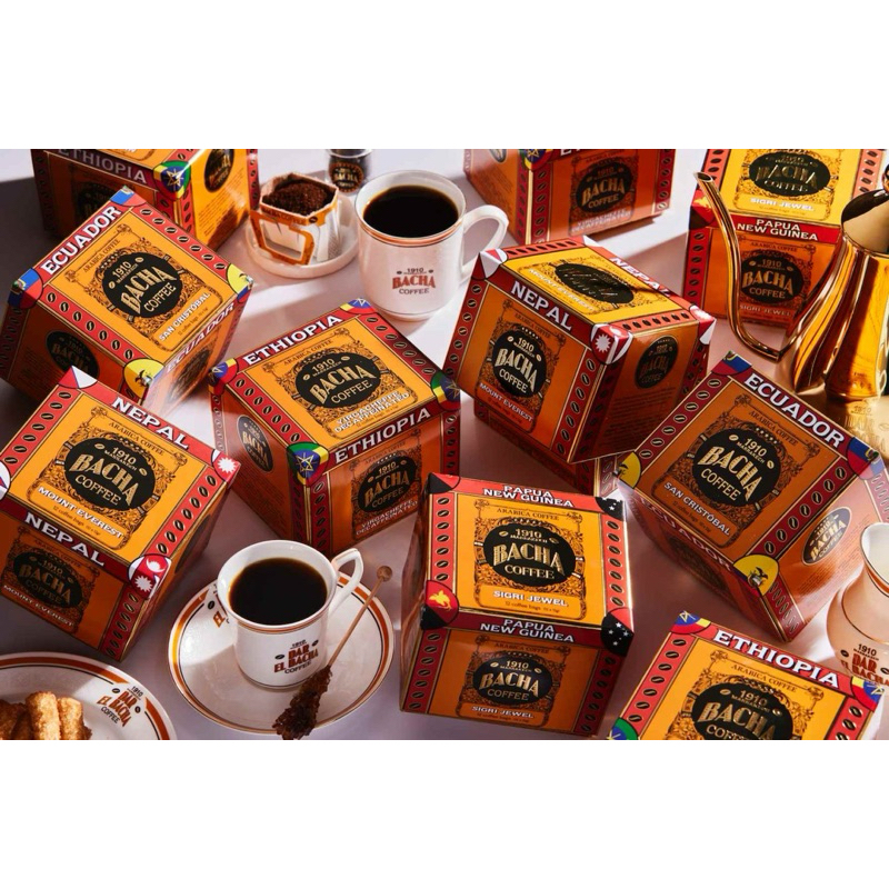 Bacha coffee 現貨在台灣， 送禮首選，每盒有12包