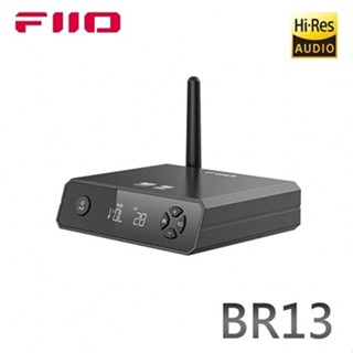 【FiiO臺灣】BR13 Hi-Fi藍芽解碼接收器USB DAC/Bypass功能/支援藍芽、光纖、同軸、RCA輸入