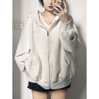 無限回購 外套 連帽外套 素色外套 oversize 外套 保暖外套 寬鬆外套 加絨 運動外套女 韓系外套 設計感上衣