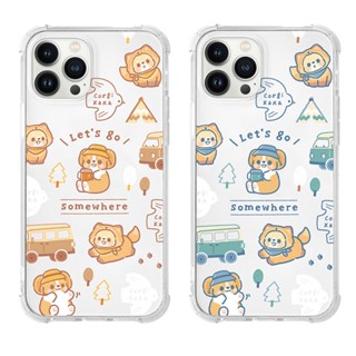 【TOYSELECT】柯基犬卡卡一起出遊去全氣囊防摔iPhone手機殼