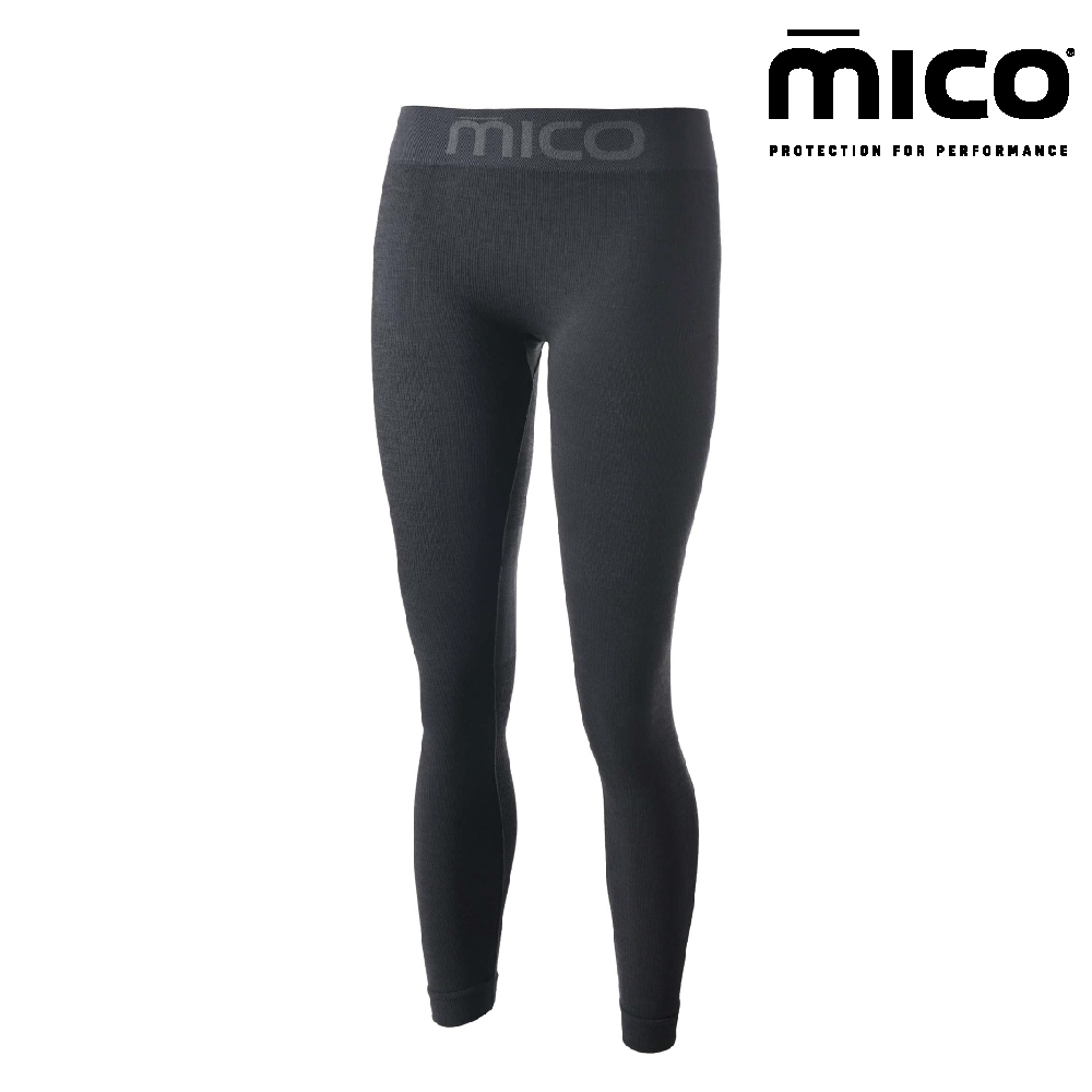 MICO 女美麗諾羊毛保暖褲 CM1768 【007黑色】｜底層衣 透氣 滑雪 戶外機能